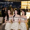 Váy Ren Ngắn Cúp Lông – Vườn Đêm Biển
