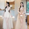 Váy Voan Viền Đính Đá — Nét Kiêu Sa Tiểu Thư - CHAS004