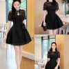 Set Choàng Dáng Ngắn Kèm Hoa — Nàng Thơ Tỏa Sáng TA017