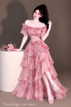 Váy Set Hai Mảnh Hoa Hồng — Lên Dáng Mê Lâm NGZ010