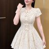 Váy Ren Nơ Ngực — Siêu Hot  PIG008