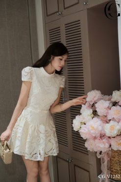 Váy Ren Kem — Đặm Tí Bùa Yêu Chơi Lễ Nà V1252 CGD032
