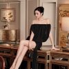 Váy Đen Trễ Vai — Tôi Thích Cô Quá Đi CGD019