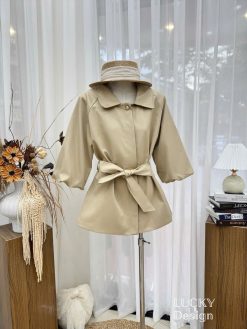 Áo Kaki Hàn Màu Be — Nét Thanh Lịch Sang Trọng Nhẹ Nhàng LK022