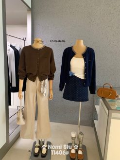 Set Áo Khoác Len Siêu Xinh — Mã 11406 NOMI015