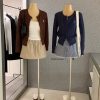 Cardigan Len Thừng Thêu Gấu Siêu Xinh — Mã 11169 NOMI013