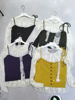 Sét 3 Món Áo Liền + Áo Hai Dây Nữ Tính THOM006