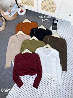 Áo Xước Hàn — Dáng Ôm Thanh Lịch Nhiều Màu THOM004